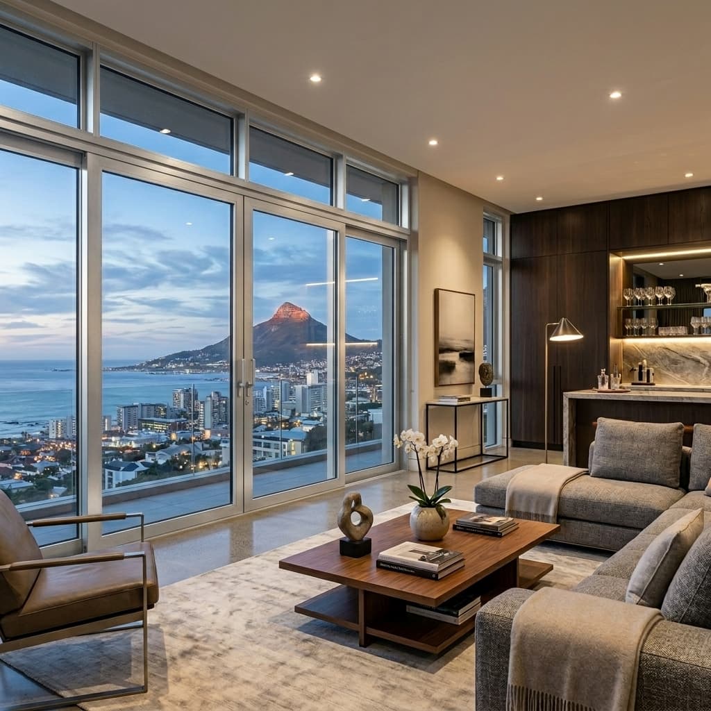 Luxury Interior View - Silver Anodized